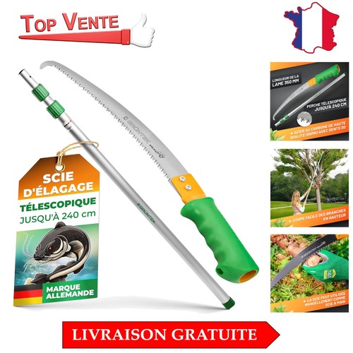 Scie télescopique élagueuse - télescopique,