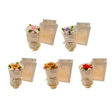 Crochet Flowers Bouquet Gift