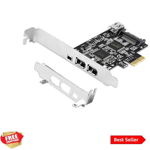 Ports pcie 1394a firewire - 4-ports,