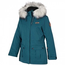 Ziener Veste De Ski Pour Enfant Amarla Aqua Shield Petrol 950 Neuf