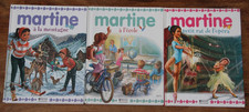 MARTINE - LOT DE 3 LIVRES -