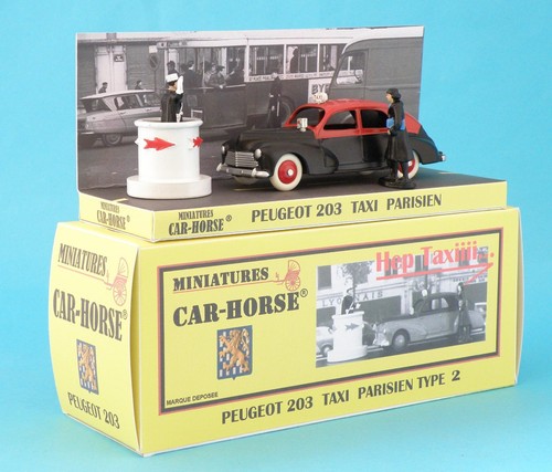 Car horse peugeot 203 - peugeot, taxi