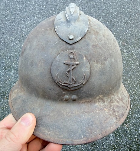 Militaria casque adrian troupe - casque,