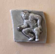 Fève perso MH 2009 - Puzzle Boule de Pétanque : Joueur Pointeur