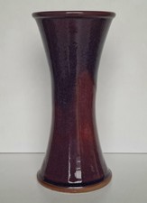 Vase cornet artisanal grès