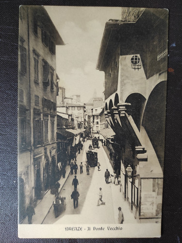 Italie carte postale 1906 - italie,