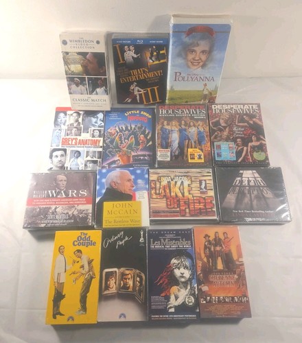 Dvd vhs lot new sealed - , of