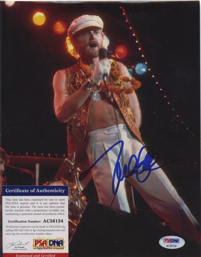 Mike love 8x10 photo signed - love,
