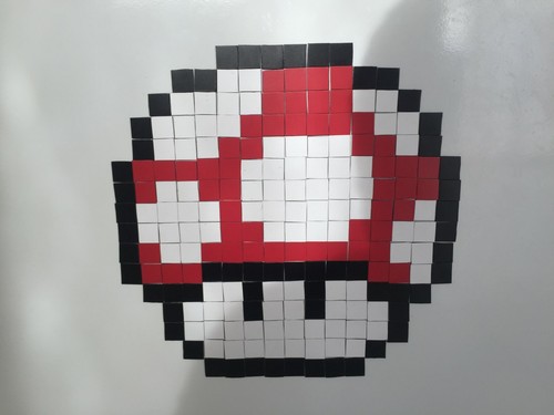 Pixel art aimant - pixel,