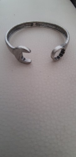 Bracelet design clef plate - bracelet,