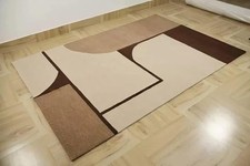 Tapis fait main style pingouin