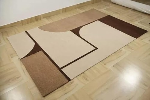 Tapis fait main style - , pingouin