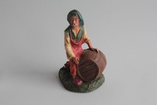 Figurine vintage Composition métier tonnelier Italie (64058)
