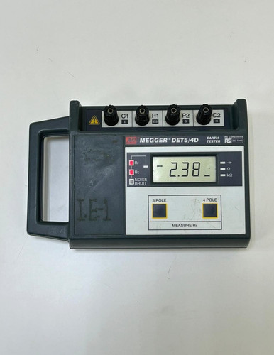 Megger det5 earth tester - megger, det5/4d