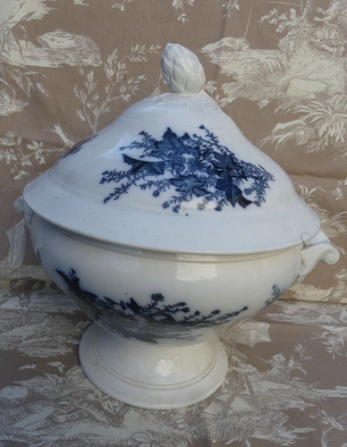 Soupière terre fer - soupière, faience