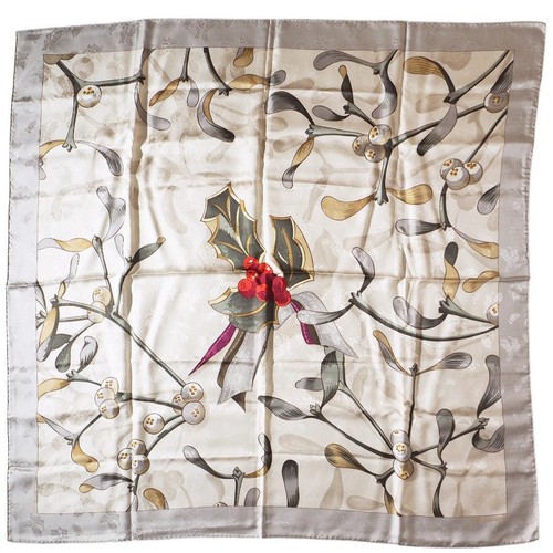 Hermes carre neige antan - carre, d'antan