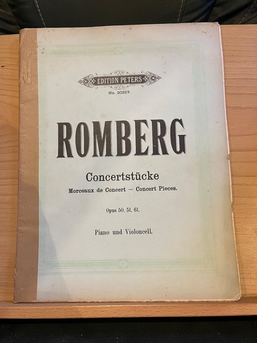Romberg concertstücke - romberg,