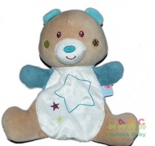 Doudou plat ours blanc Sucre d