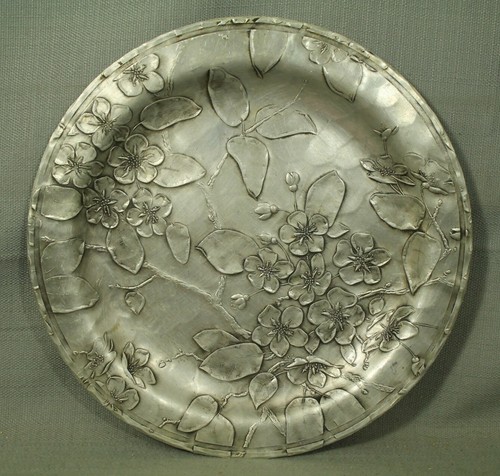Vintage flower plate - 9,