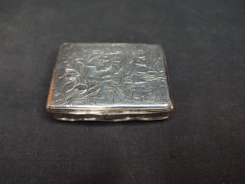 Tabatière boite argent - tabatière,,