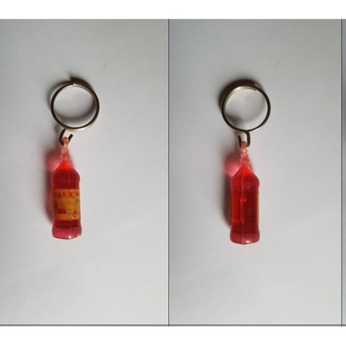 Porte clés bouteille - porte-clés,