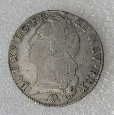 LOUIS XV 1767 L  ECU AU BANDEAU Bayonne