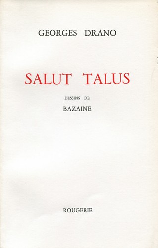 Drano salut talus avec des - salut, talus.