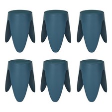 Lot de 6 Tabourets Empilables