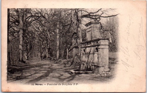 Nerac fontaine du dauphin - 47,