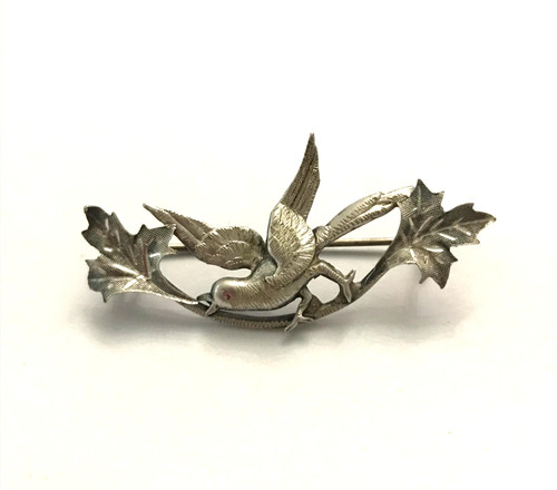 Ancienne broche oiseau - ancienne,
