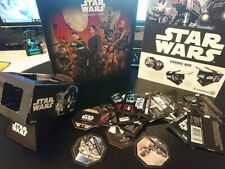 E.LECLERC 2016 - JETONS STAR WARS COSMIC SHELL ROGUE ONE - CLASSEUR + SET COMPLT