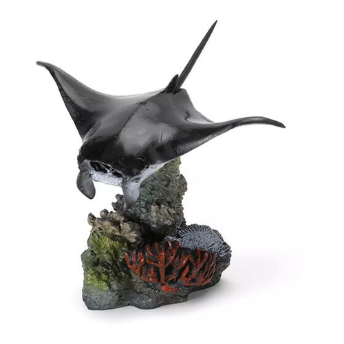 Mini figurine manta ray - figurine,