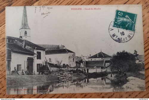 Vezelise canal moulin - -,