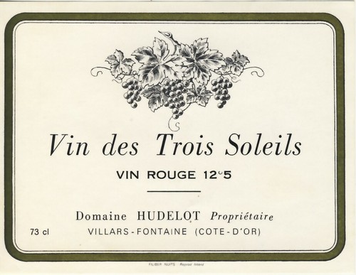 Etiquette label vin des - 01/02,