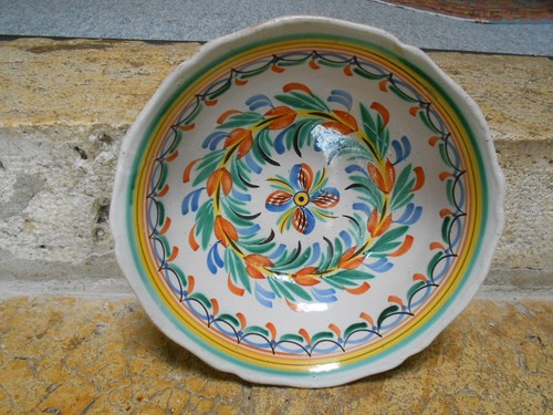 Plat creux ancien terre - creux,