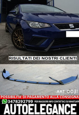 SEAT IBIZA 6F FR SPOILER SOUS PARE-CHOCS AVANT ABS SPLITTER NOIR