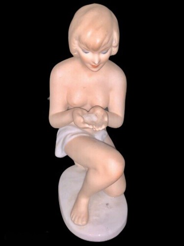 Wallendorf figurine nude - wallendorf,