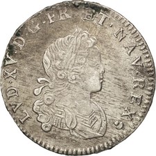 Monnaie, France, Louis XV, 1/6