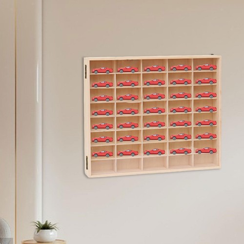 Vitrine murale pour voitures - vitrine,