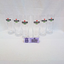 Lot de 6 verres à bière Heineken Ellipse 25cl neuf sans carton d'origine - Bar -