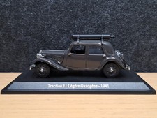 ATLAS Véhicule Miniature, CITROEN Traction 11 Légère Gazogène 1941, Ech : 1/43.