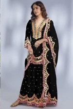 Mariage Robe Soirée Lourd Indien Pakistanais Salwar Kameez Bollywood Mariage