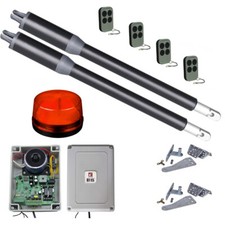 Ouvre-Portail Set Aile Double Porte À 4 M Et 400 KG