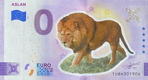 Billet euro aslan lion - billet,
