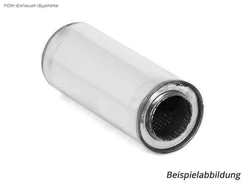 Silencieux universel inox rond - inox,