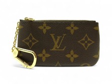 NEUF POCHETTE PORTE CLES LOUIS VUITTON M62650 EN TOILE MONOGRAM MONNAIE 275€