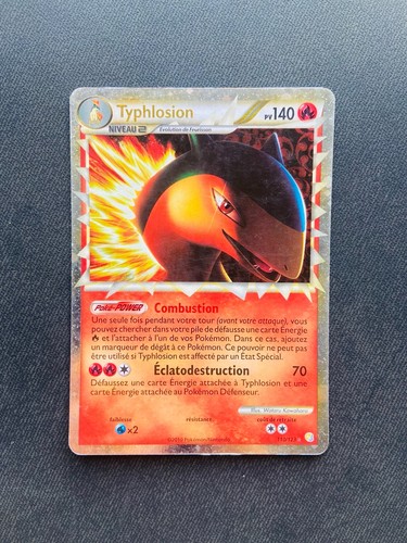 Carte pokémon typhlosion - carte,