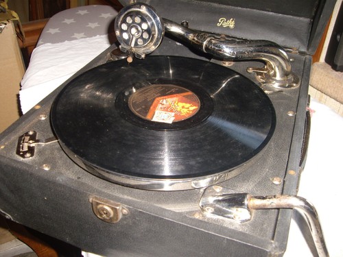 Gramophone phonographe avec - phonographe, +