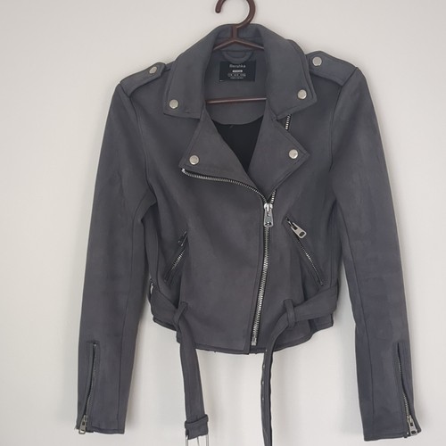Bershka veste grise femme - , s