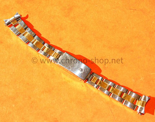 Rolex bracelet acier - or, oyster